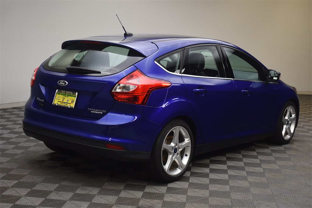 Pre-Owned 2014 Ford Focus Titanium 4D Hatchback in Barberton #1C202404A ...