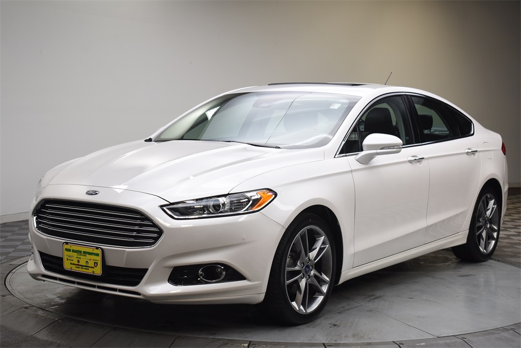 Pre-Owned 2016 Ford Fusion Titanium 4D Sedan in Barberton #1C186391A ...